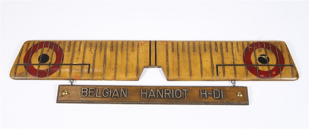 Specialties, Inc., Belgian Hanriot Biplane Decor (1 of 4)