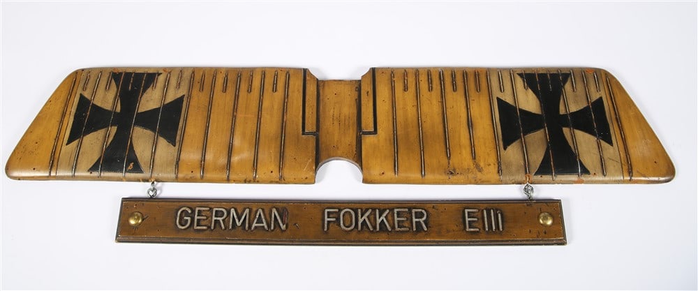 Specialties, Inc., German Fokker Biplane Decor (1 of 4)