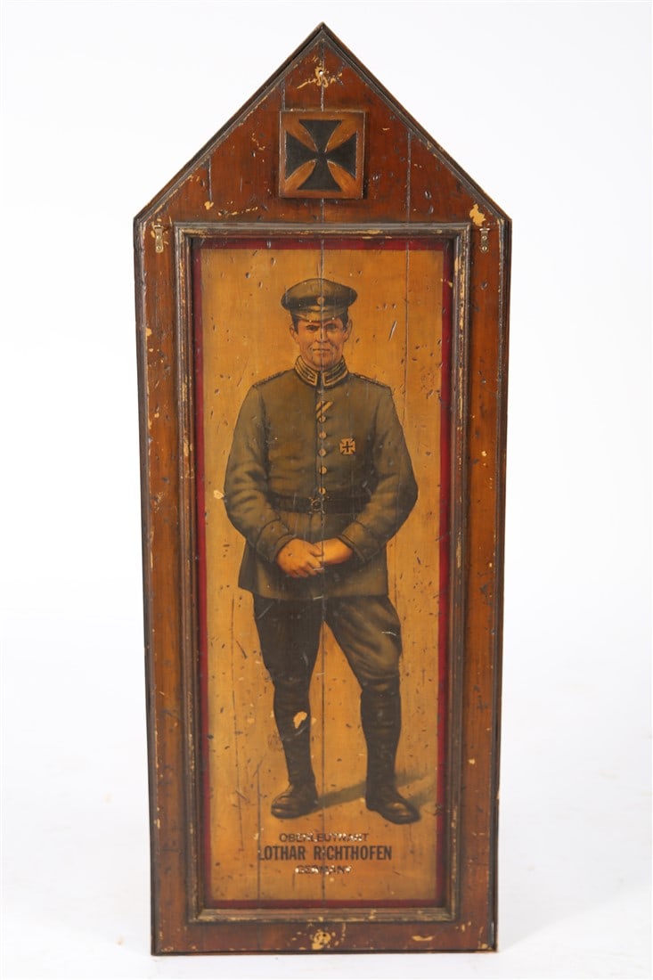 "Richthofen / Schleich" Painted WWI Aviator Panels (1 of 2)