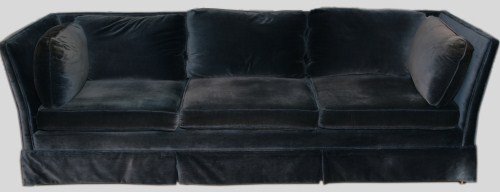 Edward Wormley Sofa, Made by Dunbar, 20th C.: Edward Wormley sofa. American, 20th century. Made by Dunbar. Length 87".