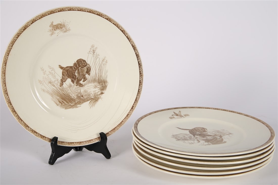 Wedgwood, 7 "The American Sporting Dog" Plates (1 of 9)