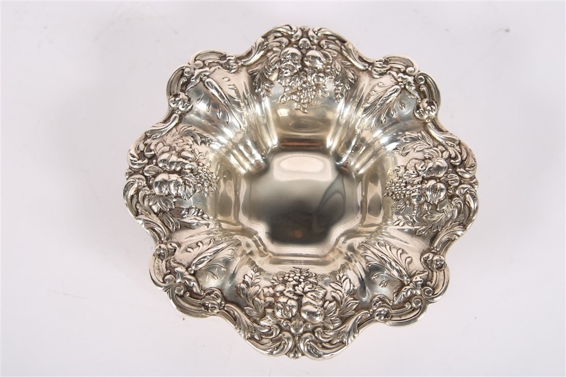 Reed and Barton, "Francis I" Sterling Bonbon Bowl (1 of 4)