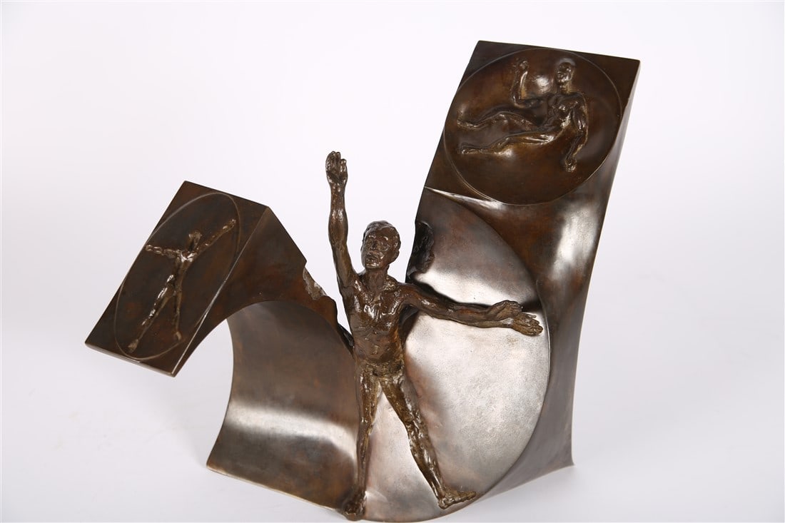 Paul T. Granlund, "The Time Being" Bronze (1 of 9)