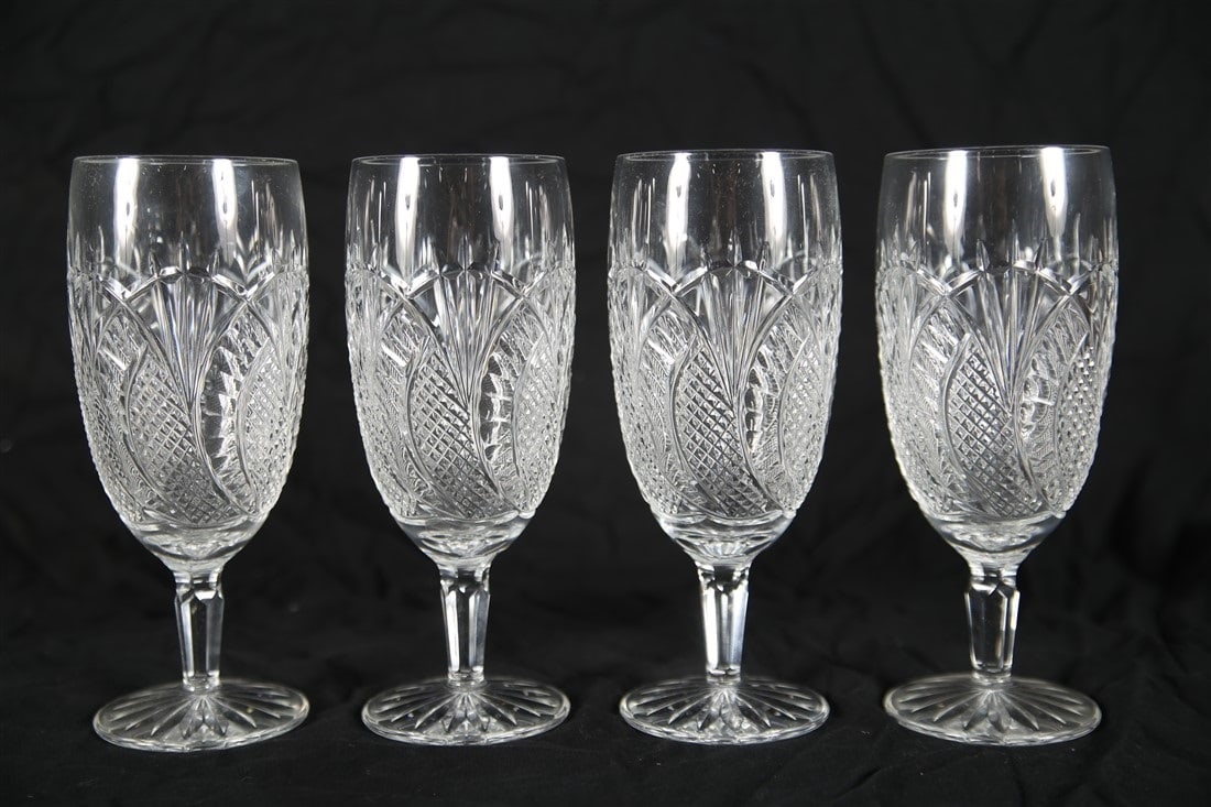 Waterford, "Seahorse" Four Iced Tea Glasses (1 of 4)