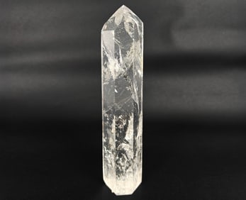 Clear Brazilian Quartz Crystal Obelisk