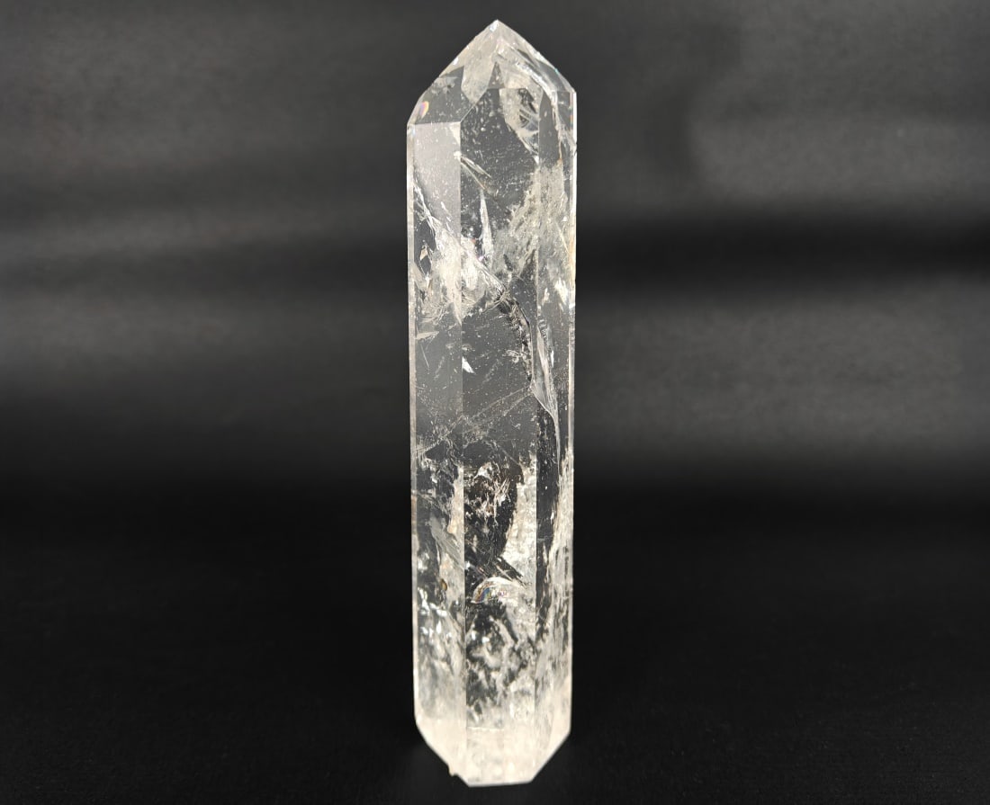 Clear Brazilian Quartz Crystal Obelisk (1 of 6)