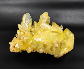 Treated Yellow Quartz Crystal 1530g