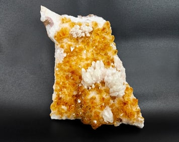 Brazilian Citrine Geode Cluster