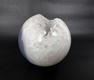 Polished Amethyst Geode Sphere - 1110g