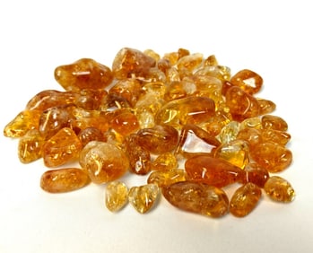 Tumbled Citrine Stones - 652g