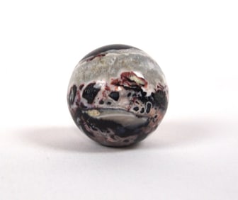 Multicolored Polished Agate Sphere - 123g