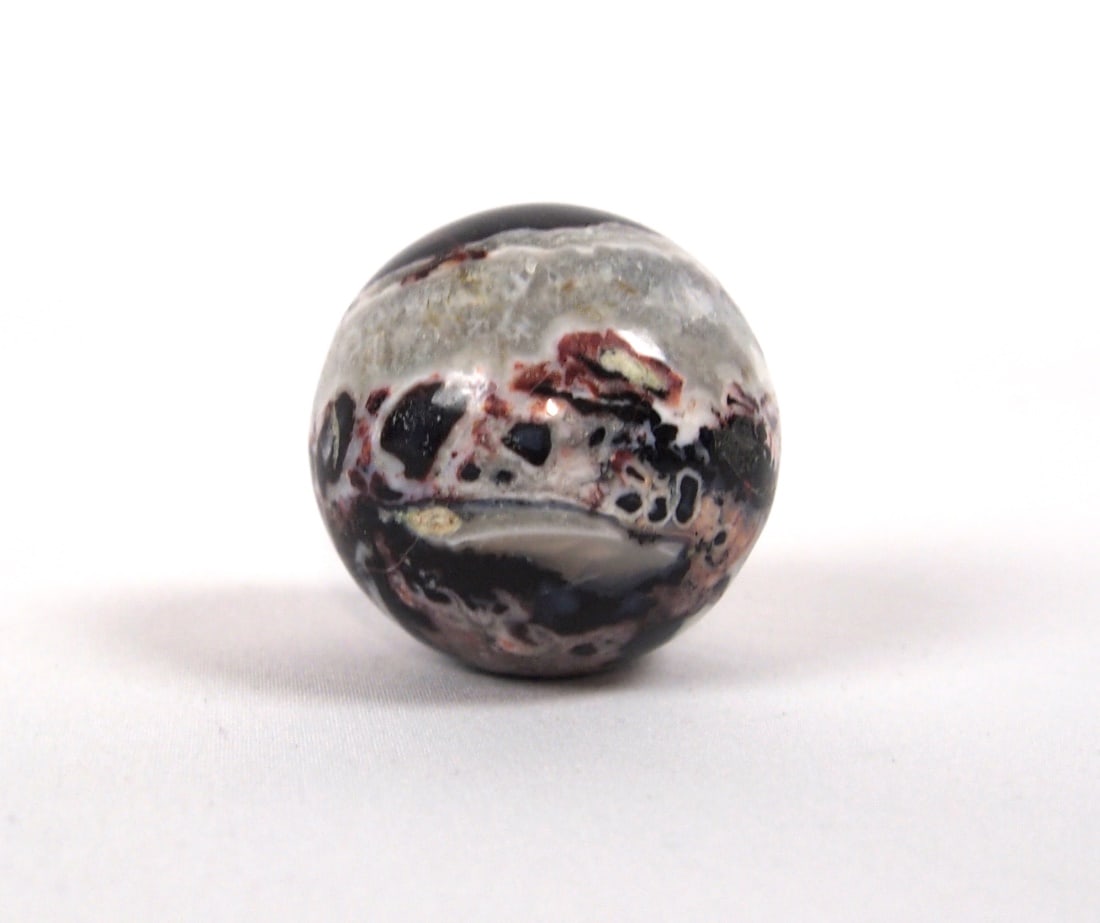 Multicolored Polished Agate Sphere - 123g (1 of 3)