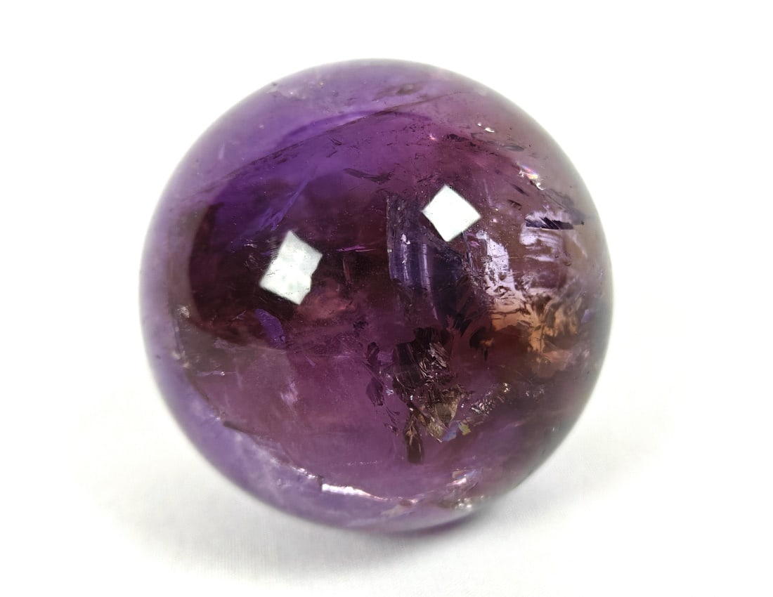 Polished Amethyst Quartz Sphere - 192g (1 of 3)