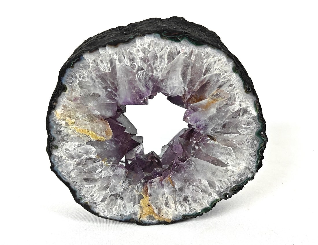 Natural Polished Amethyst Geode Slice - 1.89 kg (1 of 5)