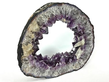 Natural Polished Amethyst Geode Slice - 4.13 kg