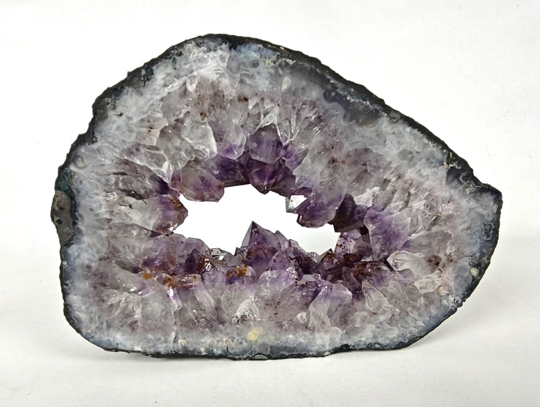 Natural Polished Amethyst Geode Slice - 2.62 kg (1 of 7)