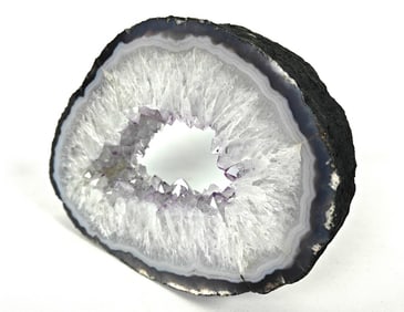 Natural Polished Amethyst Geode Slice - 2.52 kg