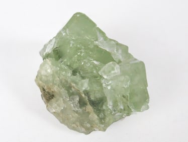 Green Cubic Fluorite Cluster - 431g