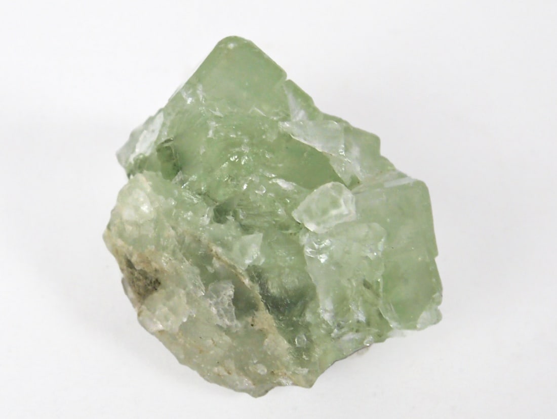 Green Cubic Fluorite Cluster - 431g (1 of 3)
