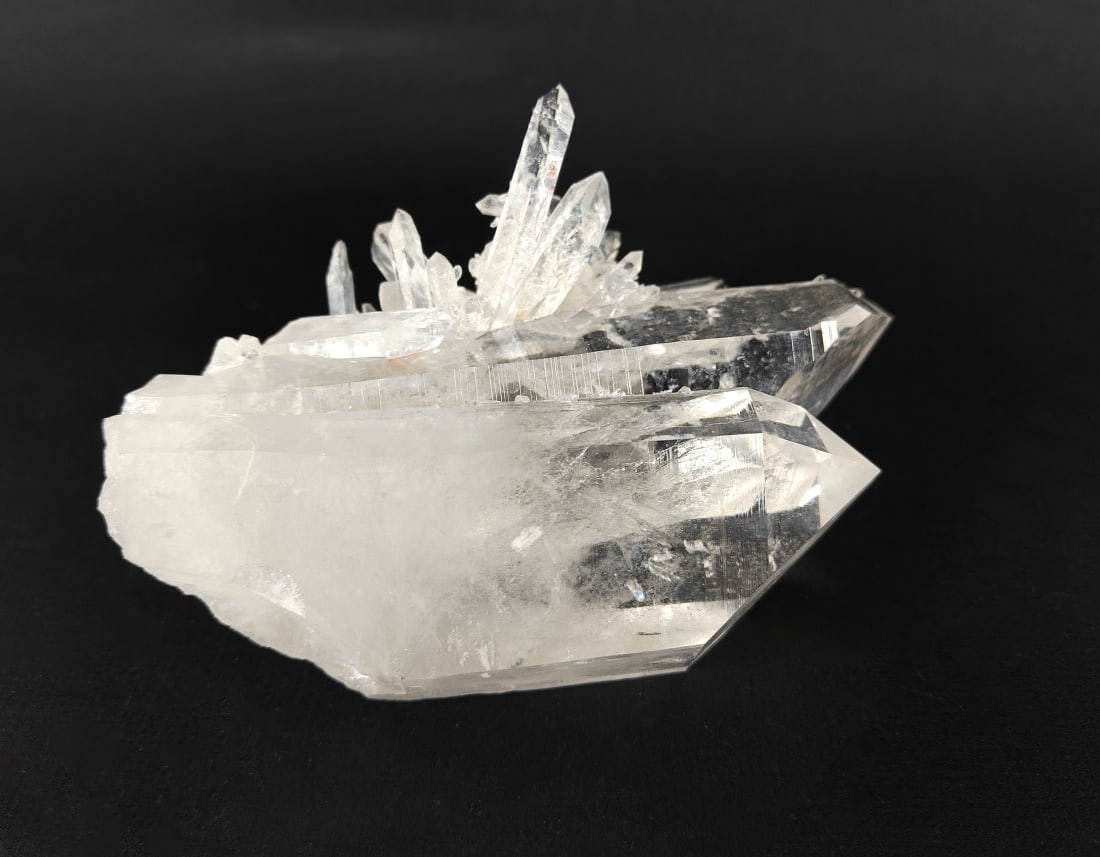 Natural Clear / White Quartz Specimen - 350g (1 of 6)