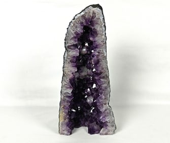 Amethyst Cathedral Geode Cluster - 9.5 lbs.