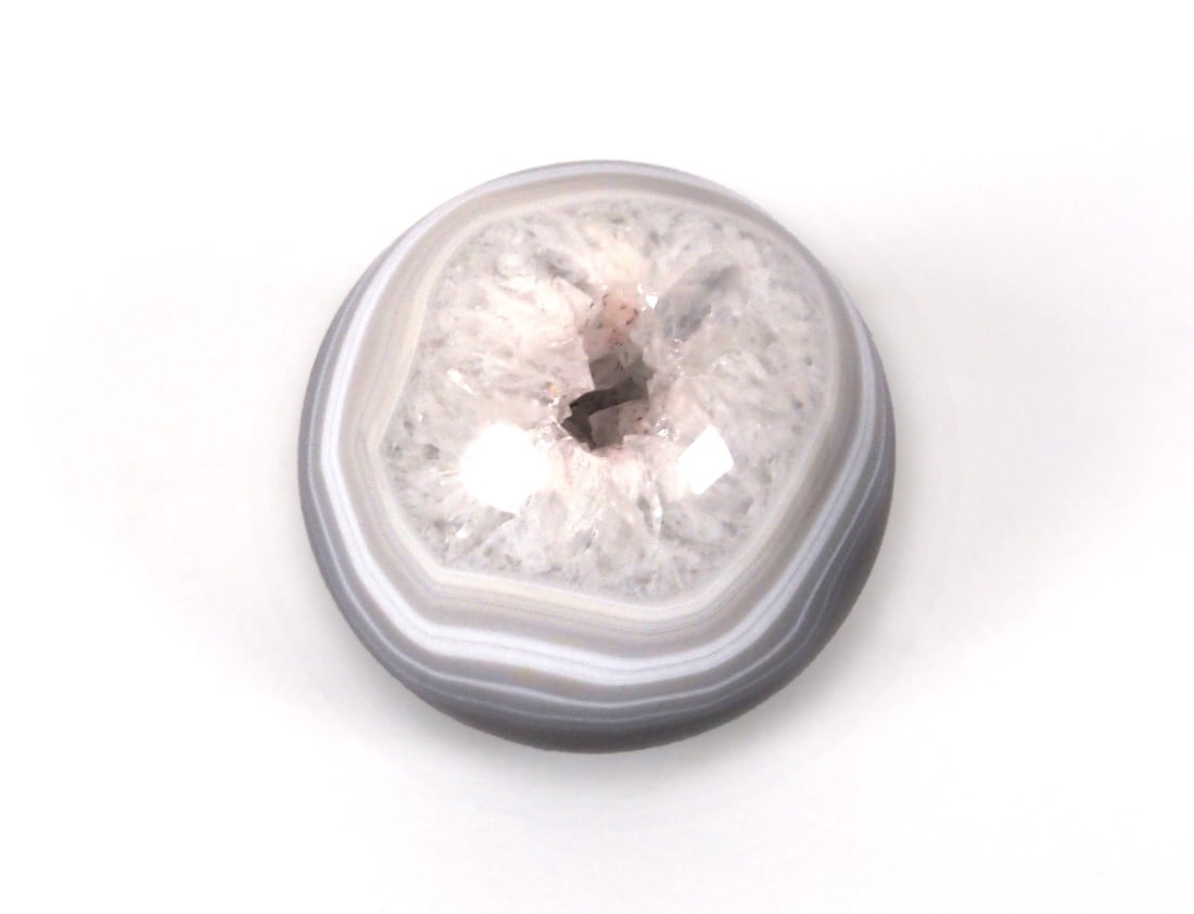 Polished Agate Quartz Sphere - 411g (1 of 5)