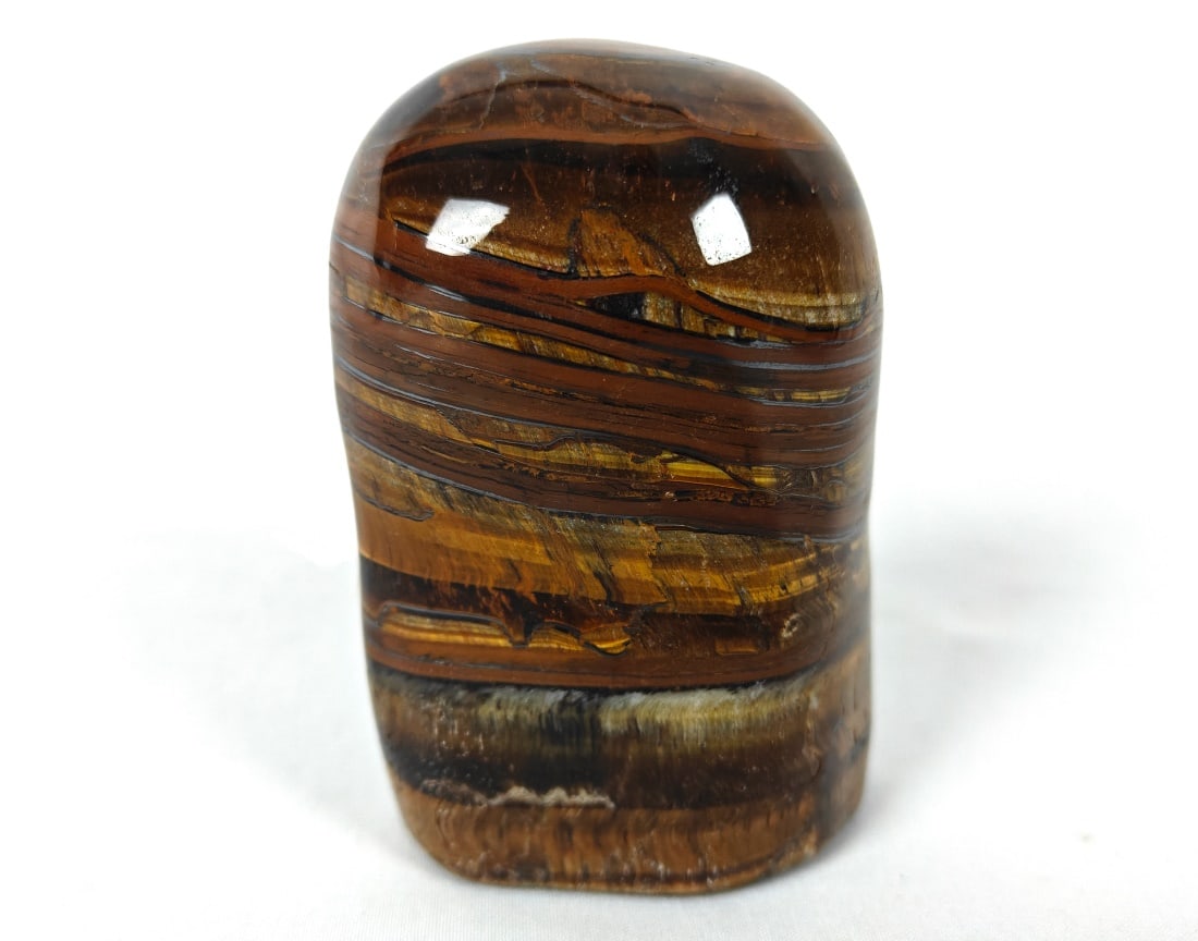 Polished Standing Tiger Eye Stone - 478g (1 of 6)