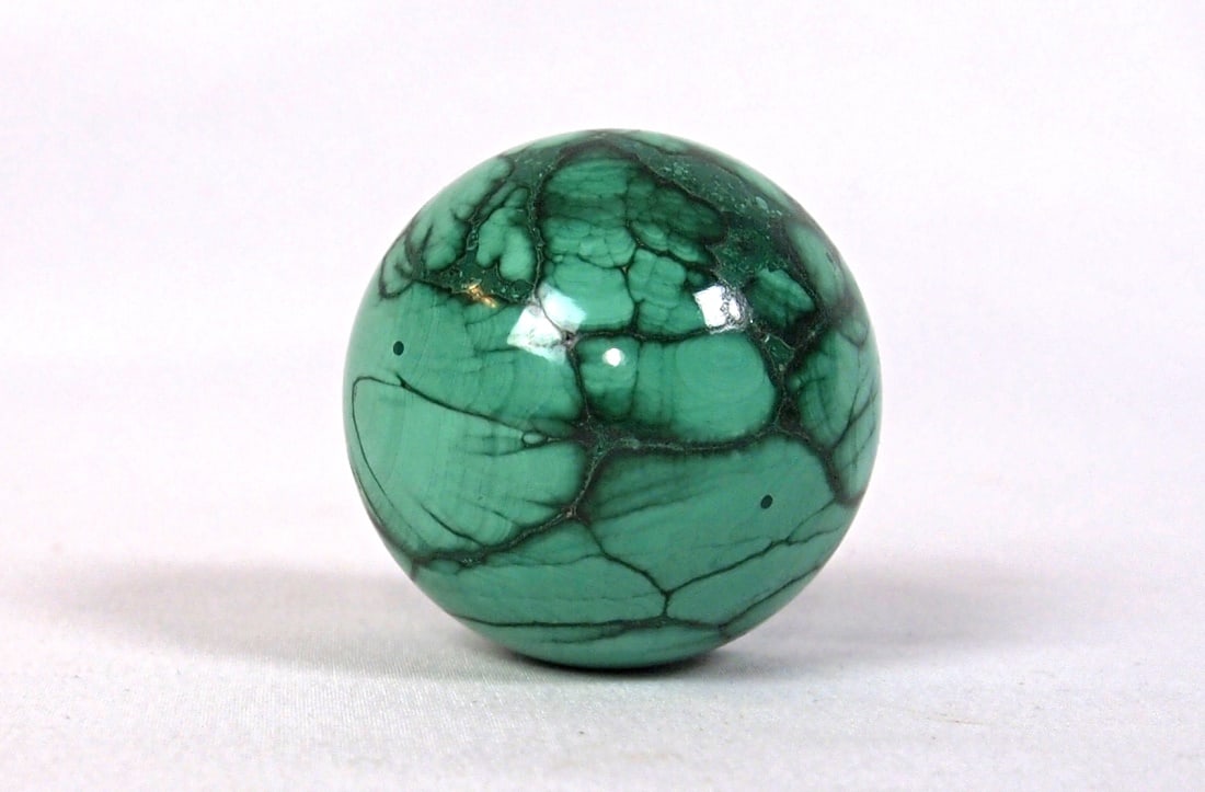 Polished Malachite Sphere - 280g (1 of 3)