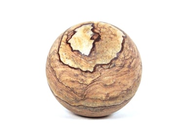 Polished Desert Jasper Sphere - 731g