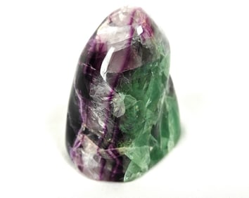 Polished Standing Fluorite Stone - 705g