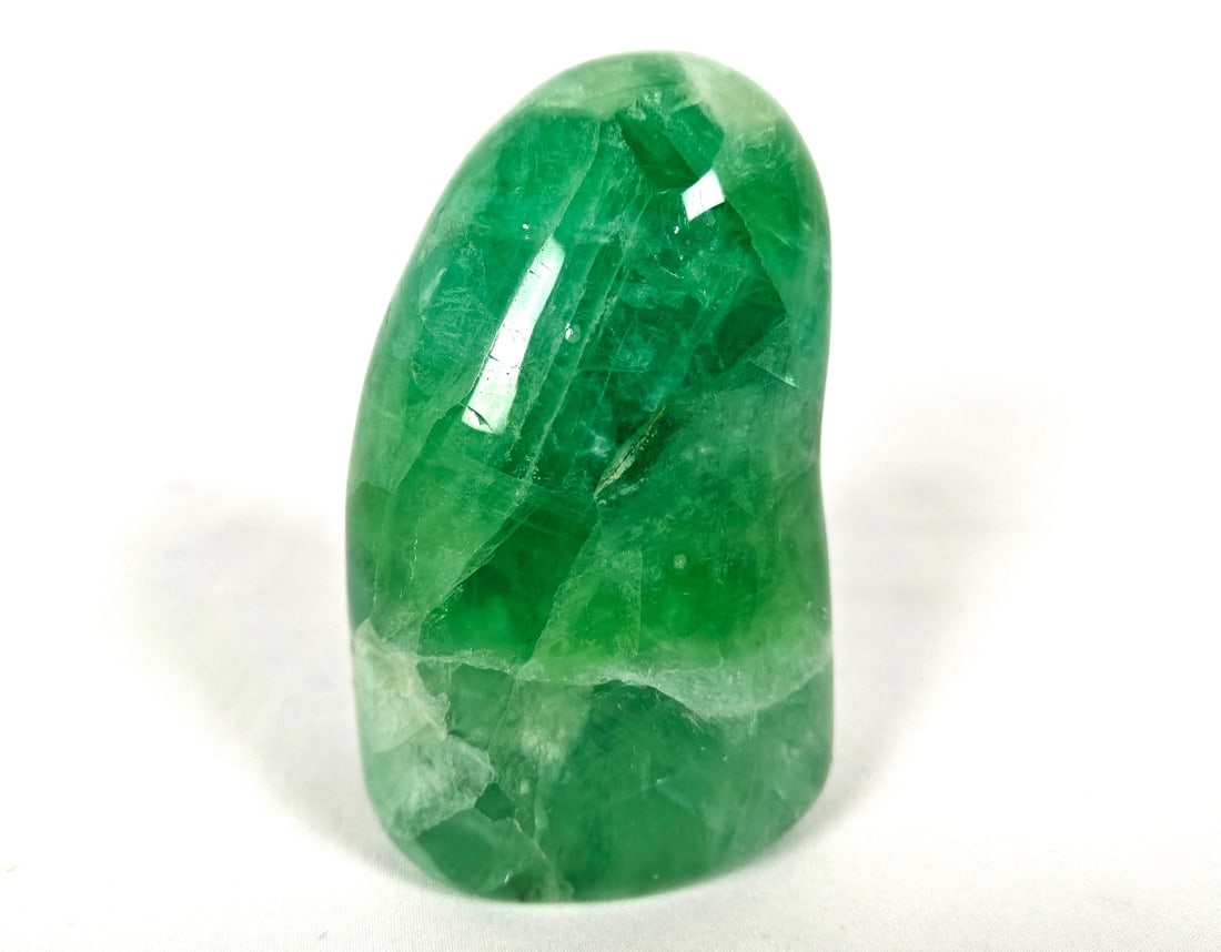 Polished Standing Green Fluorite - 627g (1 of 4)