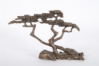 Scott Nelles (American), Bronze Tree Menorah