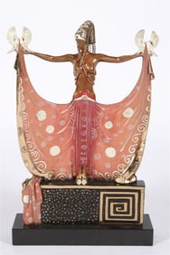Erte, "Venus" Polychrome Bronze Sculpture