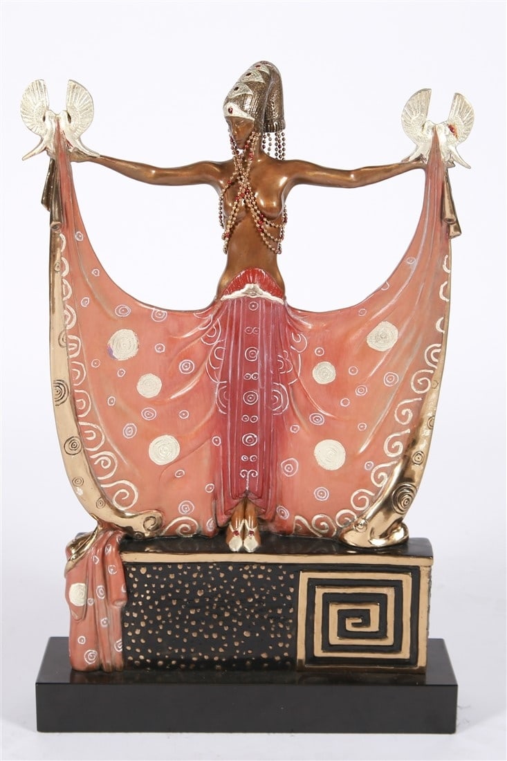 Erte, "Venus" Polychrome Bronze Sculpture (1 of 10)