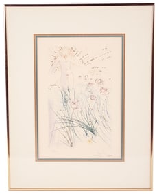 Salvador Dali, "I am My Beloved ... " Etching