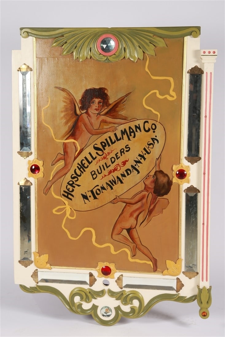 Herschell-Spillman Hand-Painted Carousel Panel (1 of 6)