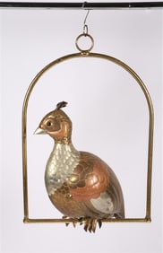 Sergio Bustamante, Brass/Copper Plump Bird