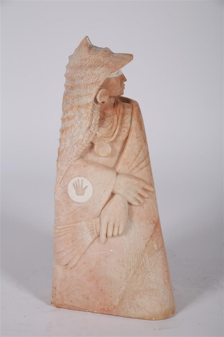 Alvin Marshall (Navajo), Alabaster Sculpture (1 of 8)