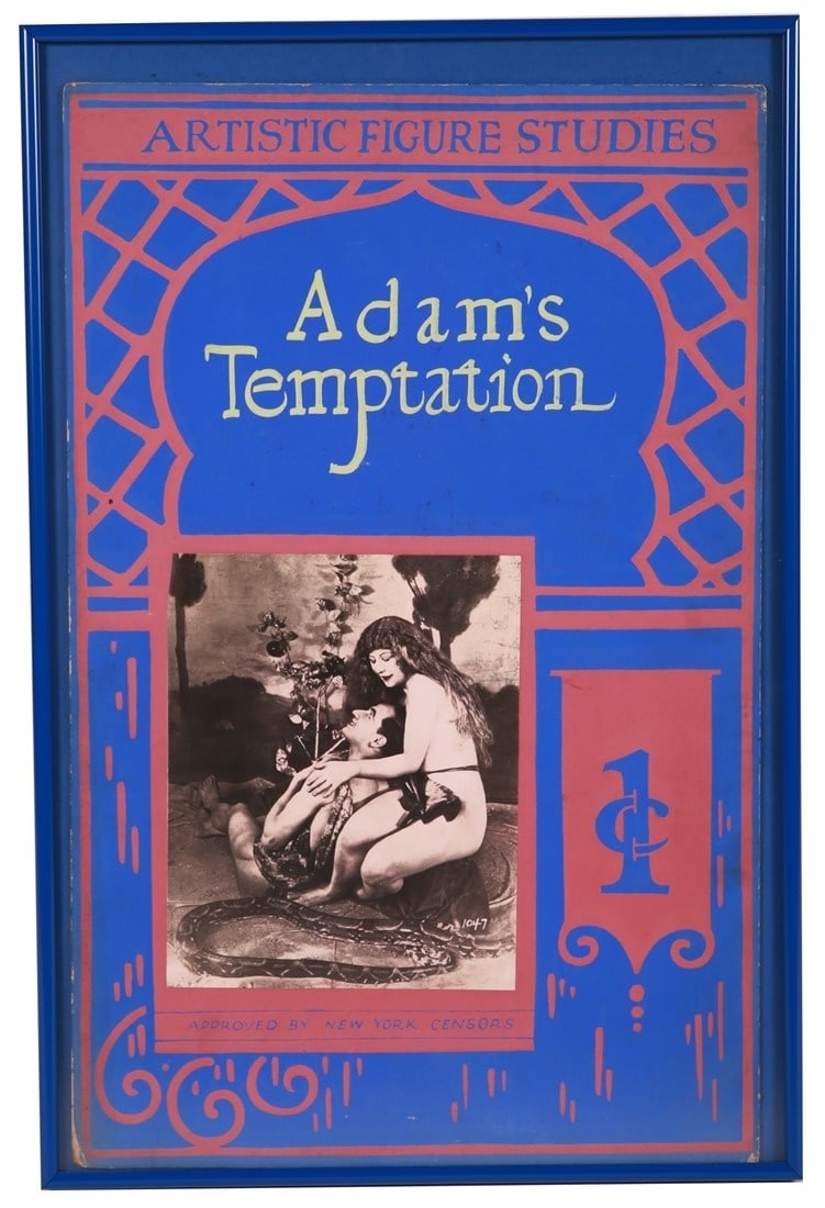 "Adam's Temptation" Peep Show Advertisement (1 of 3)