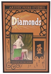"Diamond" Mutoscope Peep Show Advertisement