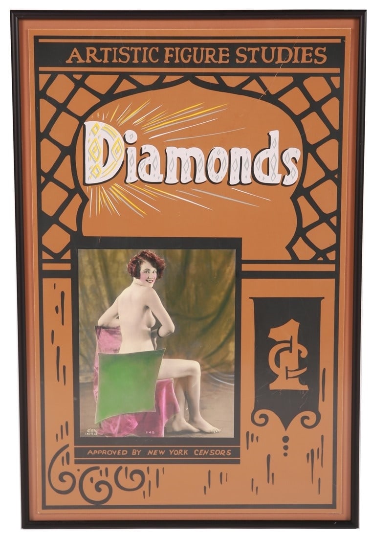 "Diamond" Mutoscope Peep Show Advertisement (1 of 3)