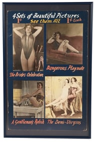 Mutoscope 1c Peep Show Advertisement