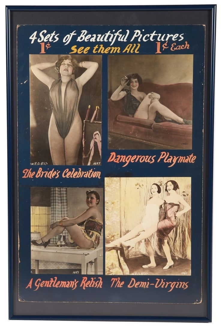 Mutoscope 1c Peep Show Advertisement (1 of 2)