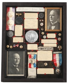 McKinley v. Bryan 1896 Campaign Collage