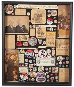 Truman v. Dewey 1948 Campaign Collage