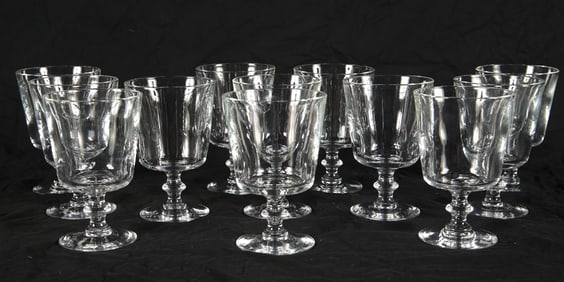 Steuben, Set of Twelve Water Goblets