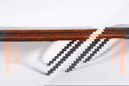 Chinese Wood Hall Bench (1 of 5)