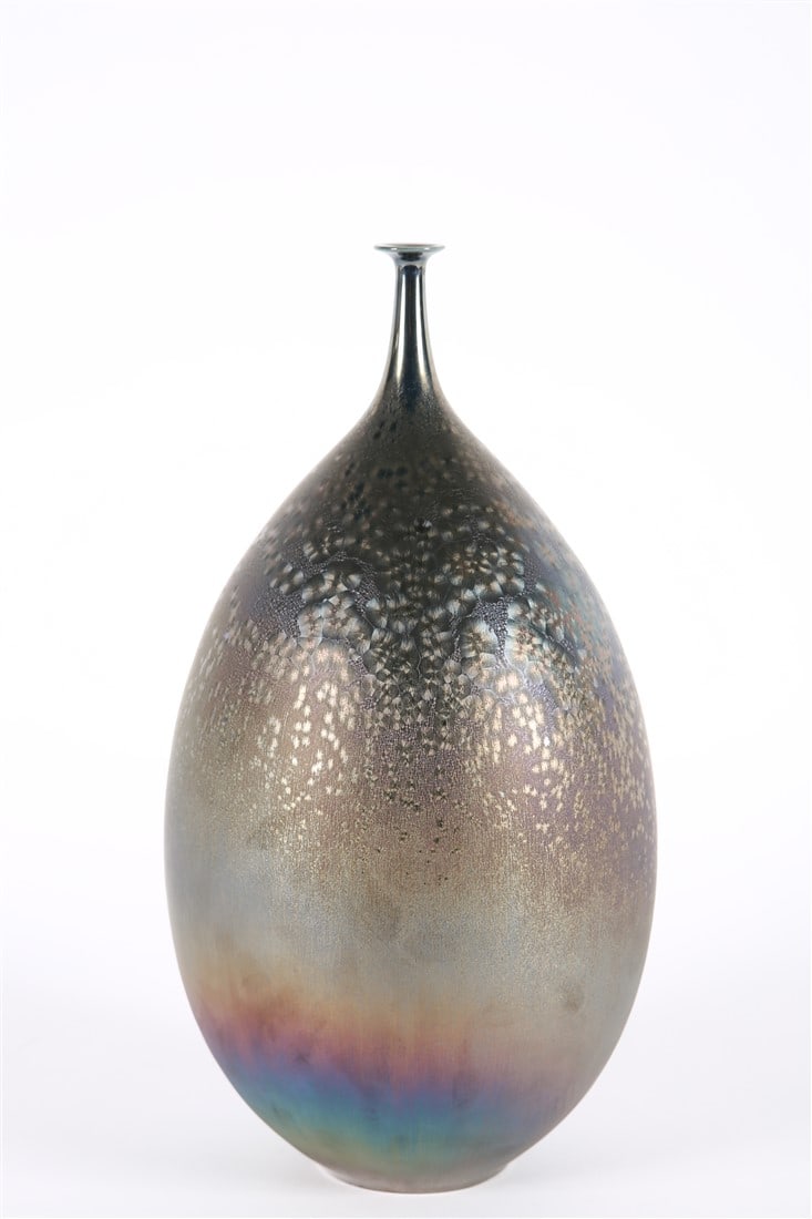 Hideaki Miyamura, Porcelain Tall Vase (1 of 4)