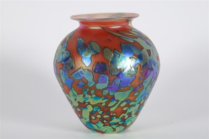 Robert Eickholt (American), Art Glass Vase
