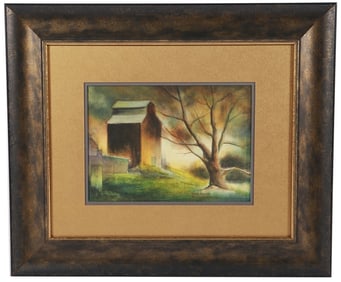 Gustave Hildebrand, Mixed Media Barn